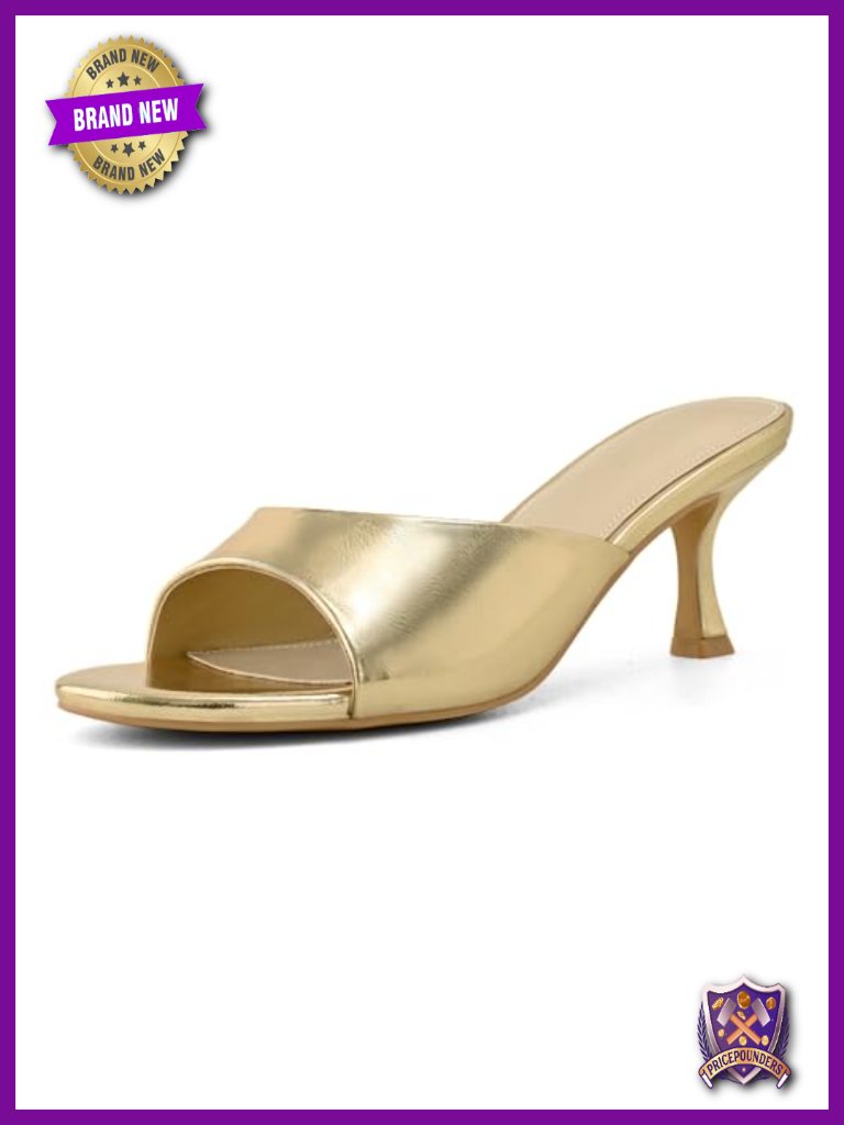 Kitten Heels Stiletto Heels Open Toe Sandals Fashion Heeled Mules